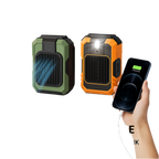 3-in-1 Portable Fan – Mini AC, Flashlight & Power Bank