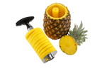 Stainless Steel Pineapple Corer & Slicer – Quick Fruit Cutter with Easy Handle