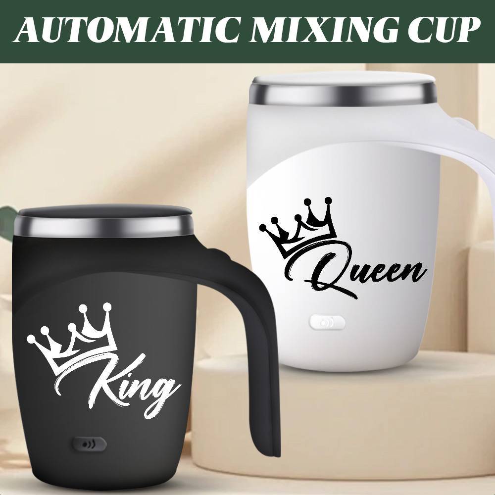 Self Stirring Mug – King or Queen Edition (350ml)