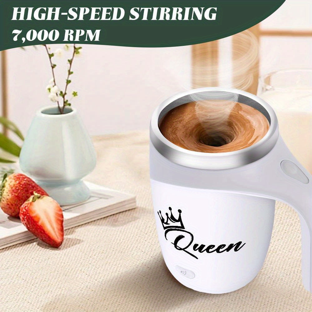 Self Stirring Mug – King or Queen Edition (350ml)