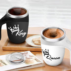 Self Stirring Mug – King or Queen Edition (350ml)