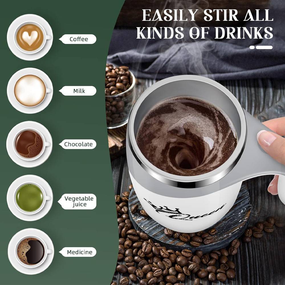 Self Stirring Mug – King or Queen Edition (350ml)