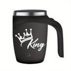 Self Stirring Mug – King or Queen Edition (350ml)