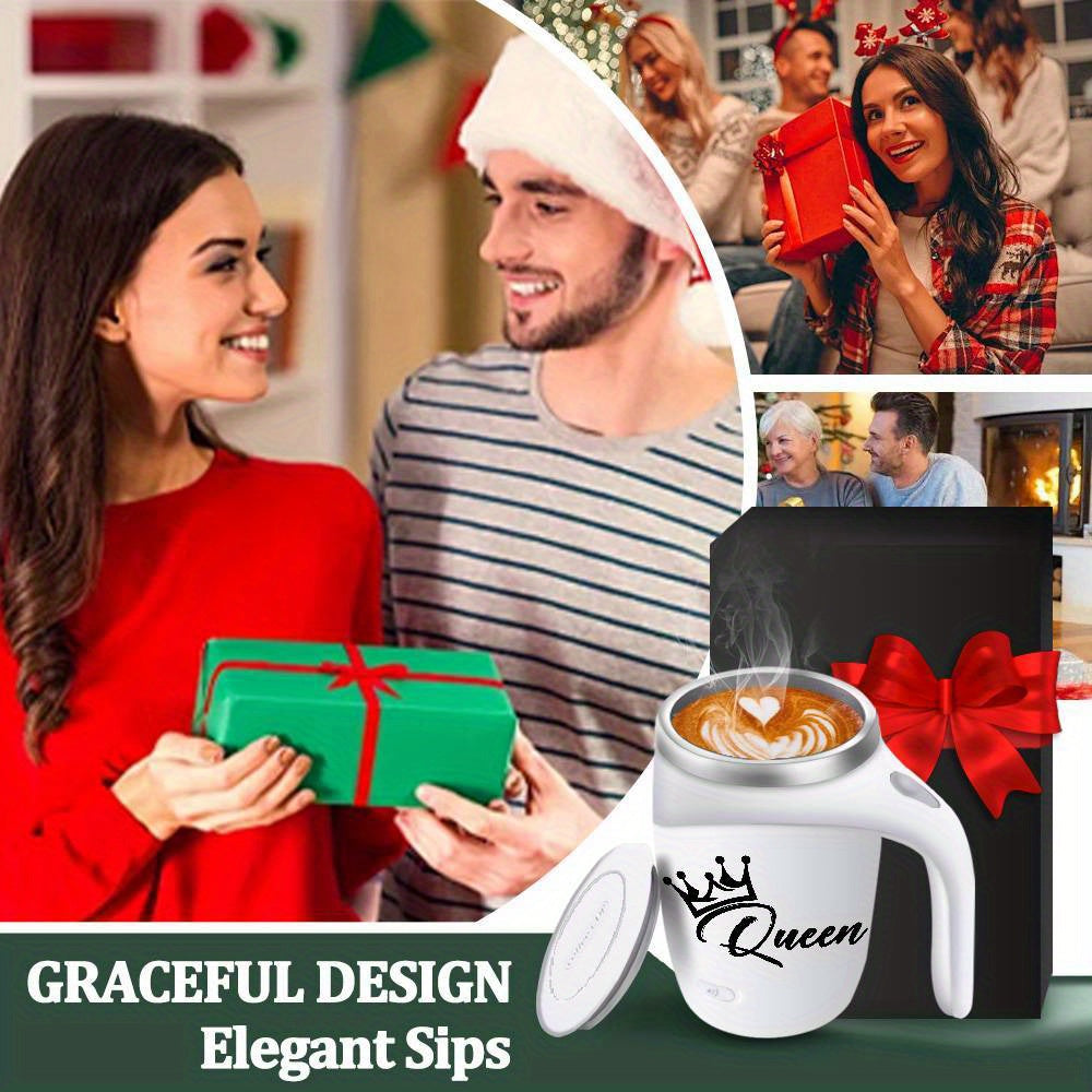 Self Stirring Mug – King or Queen Edition (350ml)
