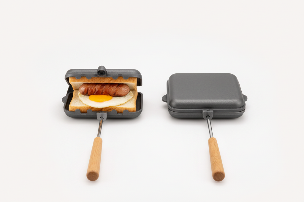 2 product of deluxe sandwich pan than I have in the store side by side