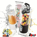 Portable Blender 350ml – High-Speed
