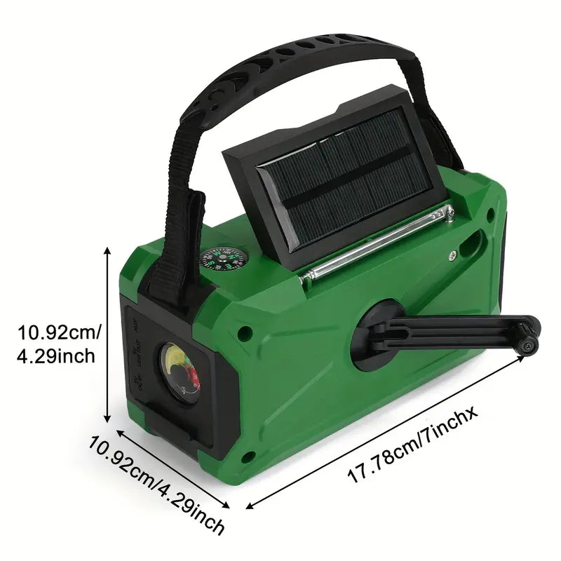 Emergency Radio Power Bank 10,000mAh