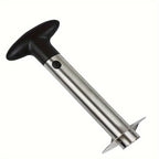 Stainless Steel Pineapple Corer & Slicer – Quick Fruit Cutter with Easy Handle