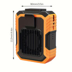 3-in-1 Portable Fan – Mini AC, Flashlight & Power Bank