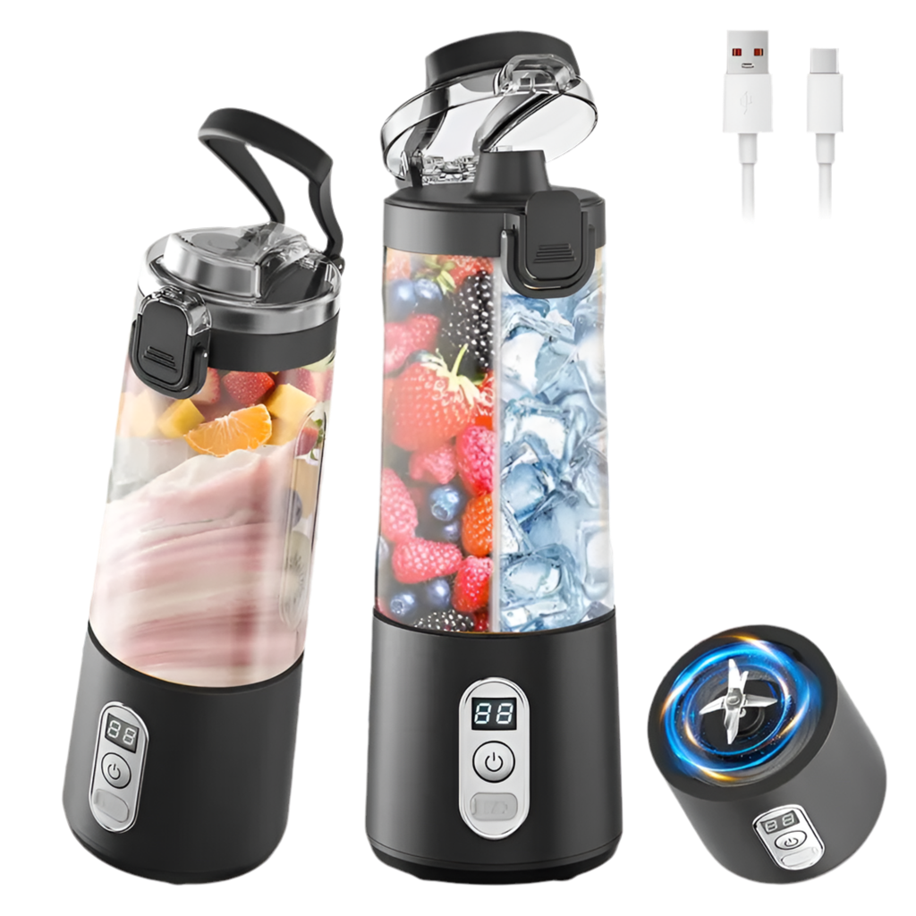 Portable Blender 350ml – High-Speed