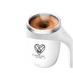 Self-Stirring Coffee Mug – Hold Onto Each Other Edition (Stainless Steel, 380ml)