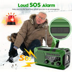 Emergency Radio Power Bank 10,000mAh