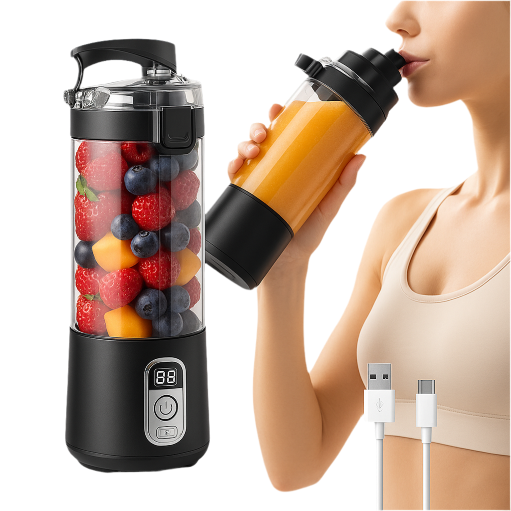 Portable Blender 350ml – High-Speed