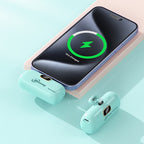 Portable Power Bank 5000mAh – Wireless & USB-C Charging