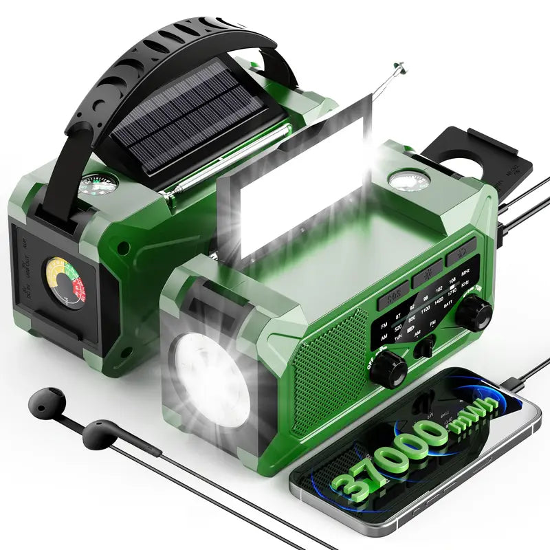 Emergency Radio Power Bank 10,000mAh
