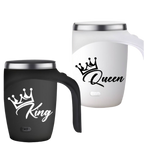 Self Stirring Mug – King or Queen Edition (350ml)