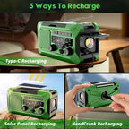 Emergency Radio Power Bank 10,000mAh