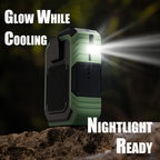 3-in-1 Portable Fan – Mini AC, Flashlight & Power Bank