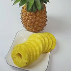 Stainless Steel Pineapple Corer & Slicer – Quick Fruit Cutter with Easy Handle